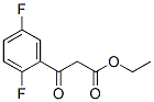 Ethyl 3-(2,5-difluorophenyl)-3-oxopropanoate Structure,887267-53-0Structure