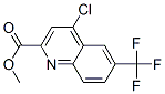 2-Quinolinecarboxylic acid, 4-chloro-6-(trifluoromethyl)-, methyl ester Structure,887267-67-6Structure