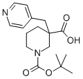 3-Pyridin-4-ylmethyl-piperidine-1,3-dicarboxylic acid 1-tert-butyl ester Structure,887344-19-6Structure