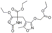 2-乙酰氨基-2-乙氧基羰基-3-[3-(乙氧基羰基甲氧基)-5-甲基異噁唑-4-基]丙酸乙酯結(jié)構(gòu)式_887354-95-2結(jié)構(gòu)式