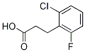 3-(2-Chloro-6-fluorophenyl)propanoicacid Structure,88740-77-6Structure