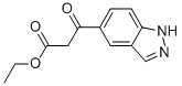 Ethyl 3-(1H-indazol-5-yl)-3-oxopropanoate Structure,887411-61-2Structure