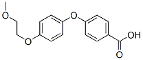 4-[4-(2-Methoxy-ethoxy)-phenoxy]-benzoic acid Structure,887412-01-3Structure