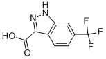 6-Trifluoromethyl-1h-indazole-3-carboxylic acid Structure,887576-98-9Structure