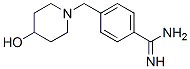 4-(4-Hydroxy-piperidin-1-ylmethyl)-benzamidine Structure,887577-72-2Structure