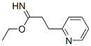 3-Pyridin-2-yl-propionimidic acid ethyl ester Structure,887579-06-8Structure