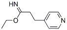 3-Pyridin-4-yl-propionimidic acid ethyl ester Structure,887579-13-7Structure