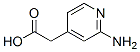 2-Amino-4-pyridineacetic acid Structure,887580-47-4Structure