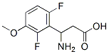 3-Amino-3-(2,6-difluoro-3-methoxy-phenyl)-propionic acid Structure,887584-05-6Structure