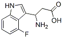 3-Amino-3-(4-fluoro-indol-3-yl)-propionic acid Structure,887586-26-7Structure