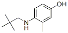 4-(2,2-Dimethyl-propylamino)-3-methyl-phenol Structure,887587-77-1Structure