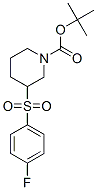 3-(4-Fluoro-benzenesulfonyl)-piperidine-1-carboxylic acid tert-butyl ester Structure,887590-22-9Structure