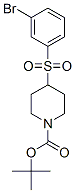 4-(3-Bromo-benzenesulfonyl)-piperidine-1-carboxylic acid tert-butyl ester Structure,887591-23-3Structure