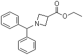 1-(Diphenylmethyl)-3-azetidinecarboxylic acid ethyl ester Structure,887591-82-4Structure