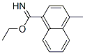 4-Methyl-naphthalene-1-carboximidic acid ethyl ester Structure,887591-87-9Structure