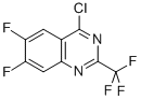 4-Chloro-6,7-difluoro-2-(trifluoromethyl)quinazoline Structure,887592-35-0Structure