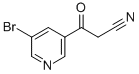 5-Bromo-β-oxo-3-pyridinepropanenitrile Structure,887594-04-9Structure