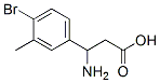 3-Amino-3-(4-bromo-3-methyl-phenyl)-propionic acid Structure,887594-46-9Structure