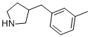 3-[(3-Methylphenyl)methyl]pyrrolidine Structure,887594-96-9Structure