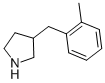 3-[(2-Methylphenyl)methyl]pyrrolidine Structure,887594-99-2Structure