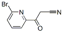 3-(6-Bromo-pyridin-2-yl)-3-oxo-propionitrile Structure,887595-07-5Structure