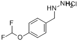 [4-(Difluoromethoxy)benzyl]hydrazinehydrochloride Structure,887596-65-8Structure