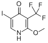 5-Iodo-2-methoxy-3-(trifluoromethyl)pyridine Structure,887707-27-9Structure