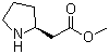 2-(2-吡咯烷)乙酸-(S)-甲酯結(jié)構(gòu)式_88790-37-8結(jié)構(gòu)式