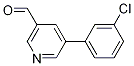 5-(3-Chlorophenyl)-3-pyridinecarboxaldehyde Structure,887973-60-6Structure