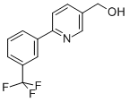 6-[3-(Trifluoromethyl)phenyl]-3-pyridinemethanol Structure,887974-41-6Structure