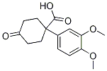 1-(3,4-Dimethoxyphenyl)-4-oxocyclohexanecarboxylic acid Structure,887978-64-5Structure