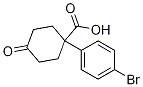 1-(4-Bromophenyl)-4-oxo-cyclohexanecarboxylic acid Structure,887978-75-8Structure