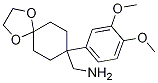 8-(3,4-Dimethoxyphenyl)-1,4-dioxaspiro[4.5]decane-8-methanamine Structure,887978-91-8Structure