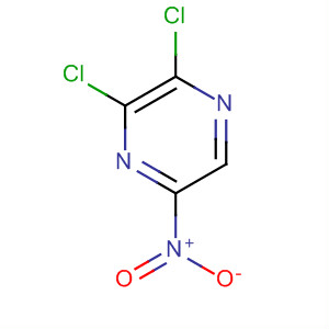 2,3-Dichloro-5-nitropyrazine Structure,88803-87-6Structure