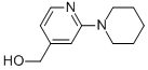 (2-Piperidinopyrid-4-yl)methanol Structure,888070-04-0Structure