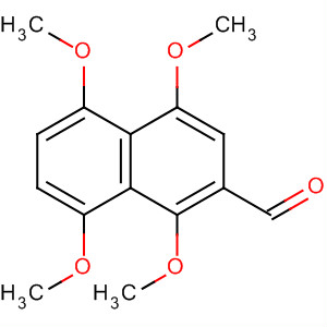 2-Naphthalenecarboxaldehyde, 1,4,5,8-tetramethoxy- Structure,88818-28-4Structure