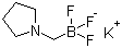 Potassiumtrifluoro[(pyrrolidin-1-yl)methyl]borate Structure,888711-53-3Structure