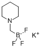 Potassium 1-trifluoroboratomethyl piperidine Structure,888711-54-4Structure