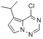 4-Chloro-5-isopropylpyrrolo[1,2-f][1,2,4]triazine Structure,888720-52-3Structure