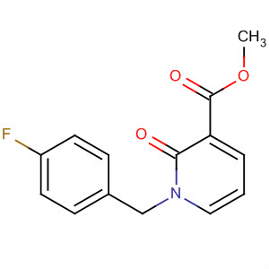 Methyl 1-(4-fluorobenzyl)-2-oxo-1,2-dihydropyridine-3-carboxylate Structure,888721-12-8Structure