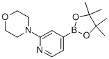 2-Morpholinopyridine-4-boronic acid, pinacol ester Structure,888721-86-6Structure