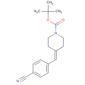 Tert-butyl 4-(4-cyanobenzylidene)piperidine-1-carboxylate Structure,888729-74-6Structure