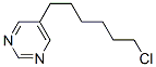 Pyrimidine, 5-(6-chlorohexyl)- (9ci) Structure,88940-79-8Structure