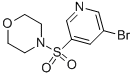 4-(5-Bromopyridin-3-ylsulfonyl)morpholine Structure,889676-35-1Structure