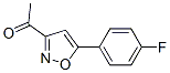 3-Acetyl-5(4-fluorophenyl)-isoxazole Structure,889939-03-1Structure