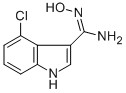 (E)-4-chloro-n’-hydroxy-1h-indole-3-carboxamidine Structure,889942-75-0Structure