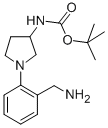 [1-(2-Aminomethyl-phenyl)-pyrrolidin-3-yl]-carbamicacidtert-butylester Structure,889948-58-7Structure