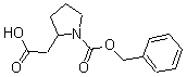 2-(1-(Benzyloxycarbonyl)pyrrolidin-2-yl)acetic acid Structure,889953-03-1Structure