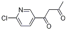 1-(6-Chloropyridin-3-yl)butane-1,3-dione Structure,889958-43-4Structure