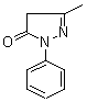 Edaravone Structure,89-25-8Structure